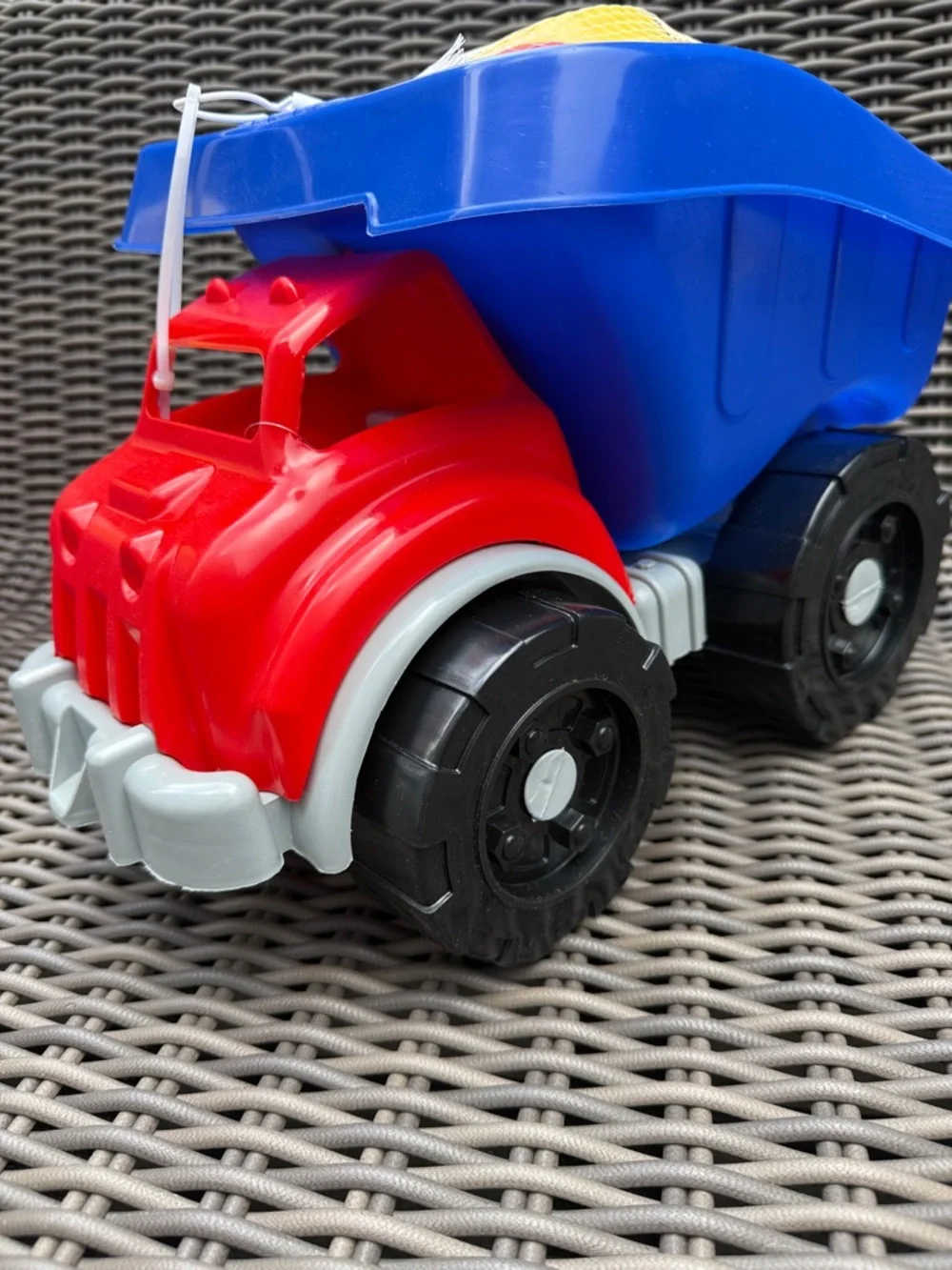 Kids Sand Truck Playset - Red & Blue with Yellow Accessories - NWT